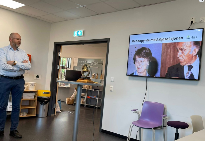 Besøk fra Hias 15. mai