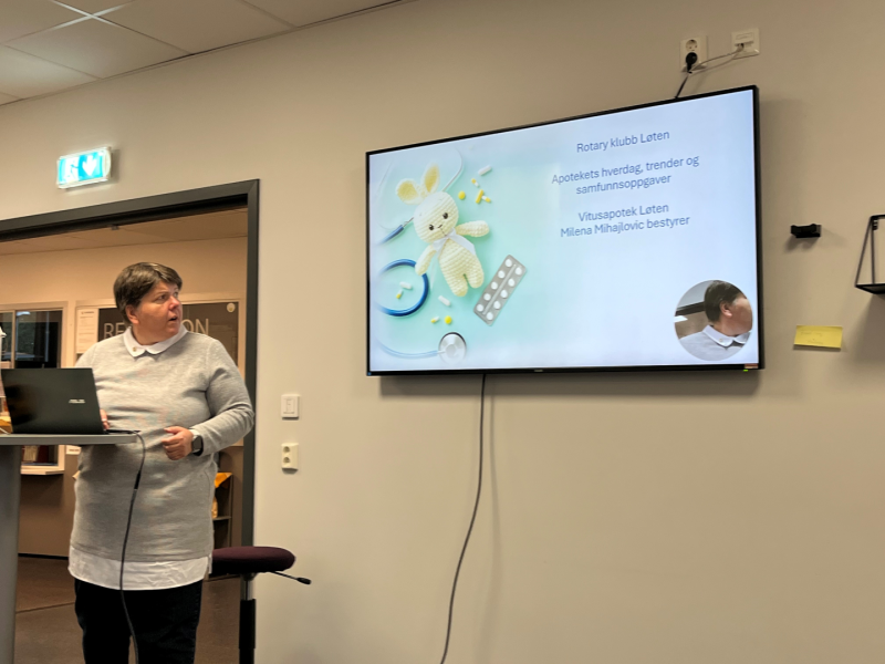 Vitus Apotek Løten på besøk 18. september